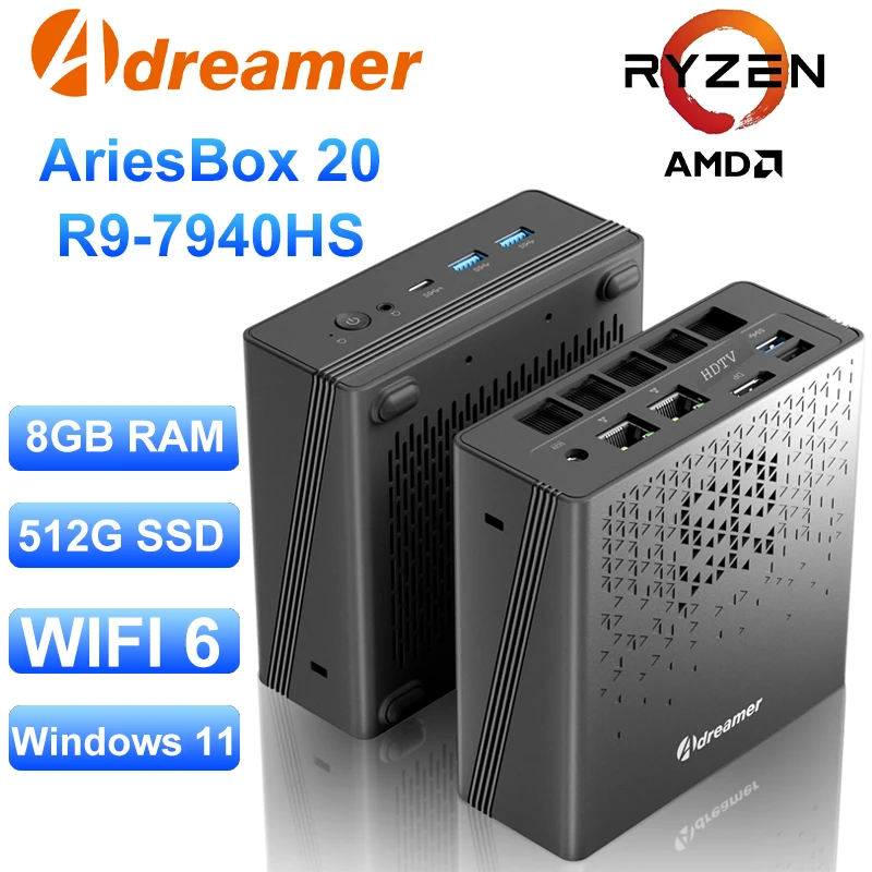 Мини-ПК Adreamer AriesBox AMD Ryzen