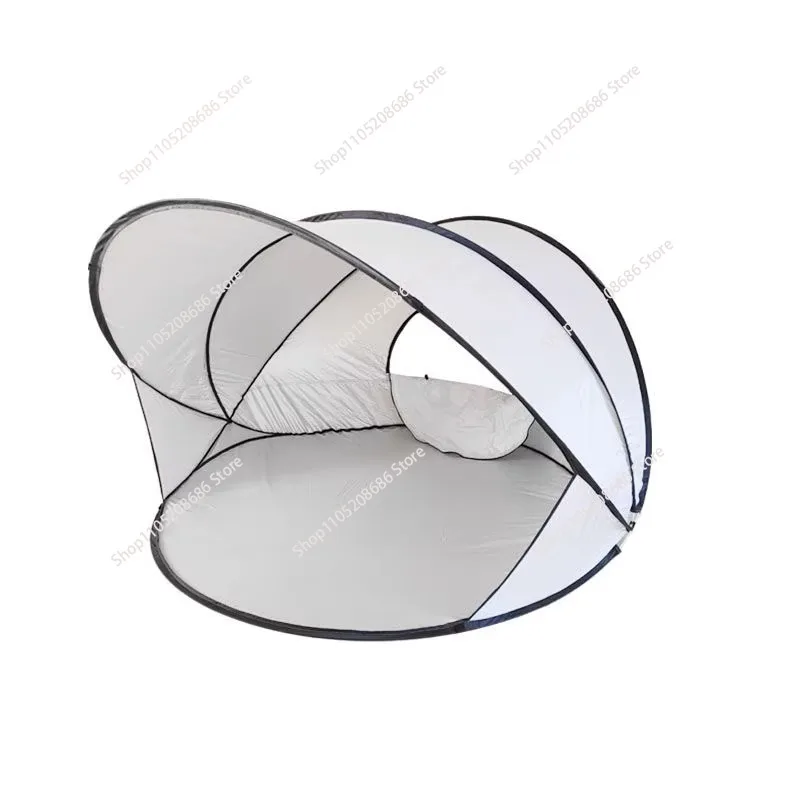 Beach Tent with Sunscreen Protection - Windproof Waterproof Canopy Fully Automatic Quick Setup for Outing Supplies