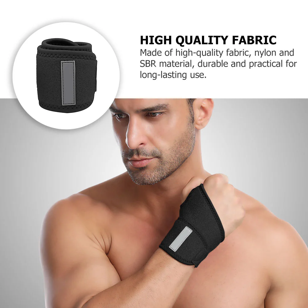 

Adjustable Wrist Support Compression Wristband For Sports Fitness Gym Weightlifting Running Breathable Hand Brace