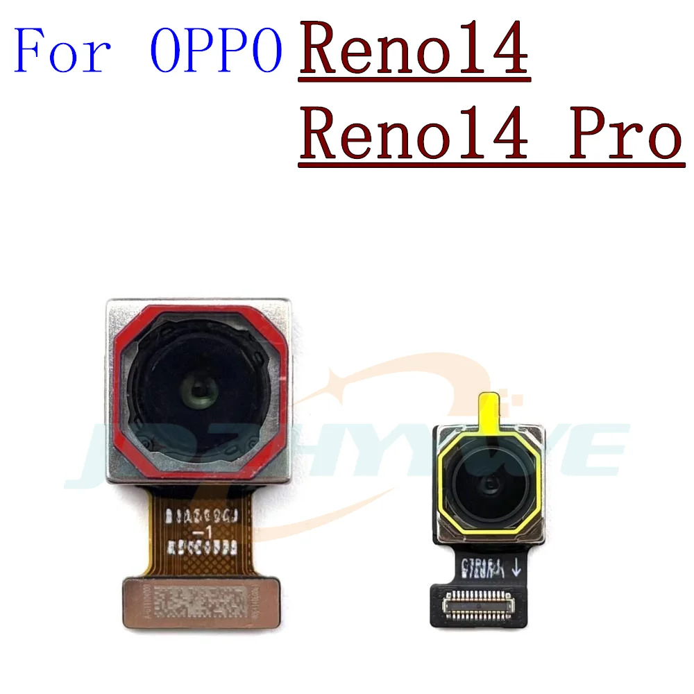 كاميرا أمامية وخلفية لهاتف OPPO Reno14 Pro Reno 14Pro أمامي لصور السيلفي واسع الظهر يواجه جزء الكابل المرن للكاميرا الرئيسية