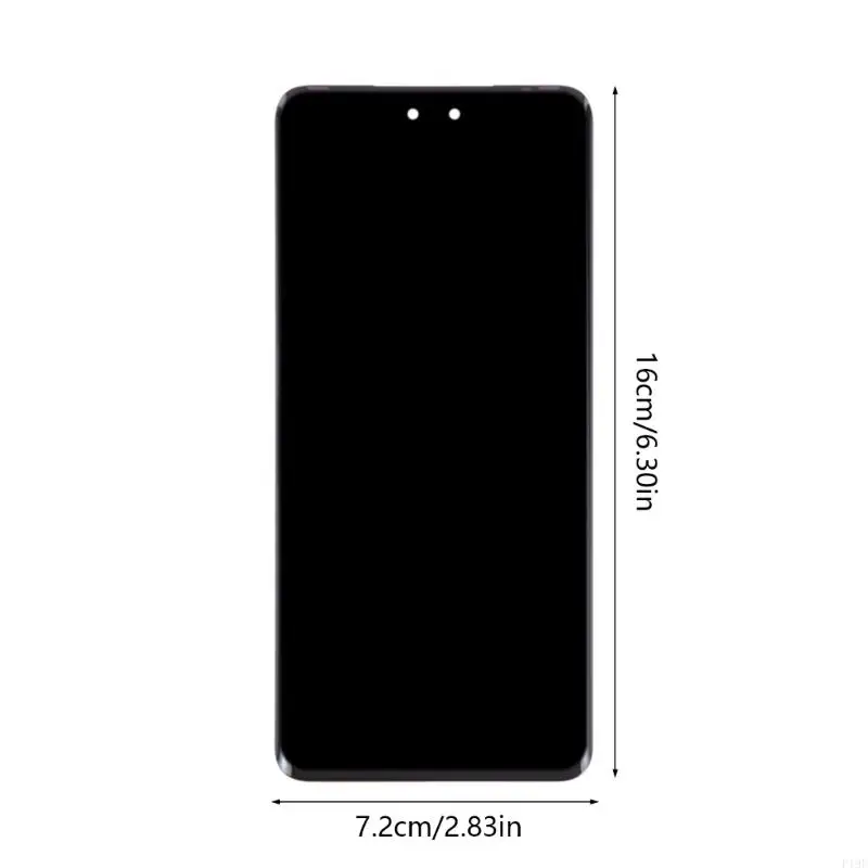 مجموعة شاشة LCD عالية الحساسية مع شاشة عرض وأدوات تثبيت سهلة لإصلاح الأجهزة المحمولة F19E