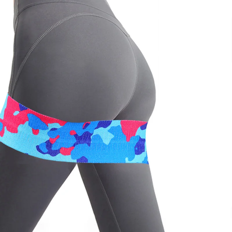 Leopard Print Fitness Resistance Bands Set by COYOCO - Booty Bands for Yoga, Pilates, Home Gym, and Workout Accessories