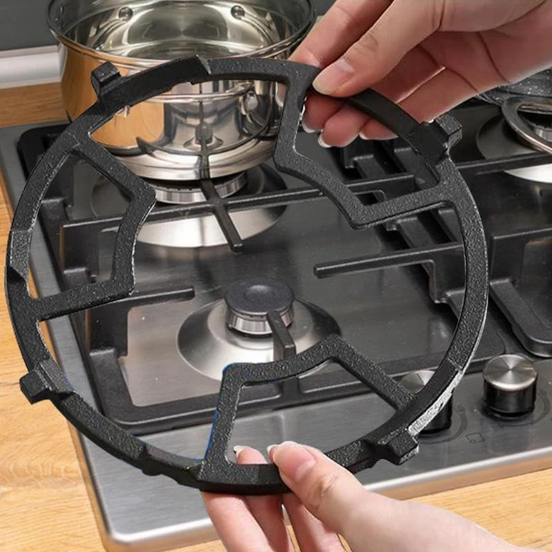 Gas Stove Auxiliary Small Pot Rack Gas Stove Accessories Cast Iron Stove Rack Universal Non-Slip Medicine Pot Rack