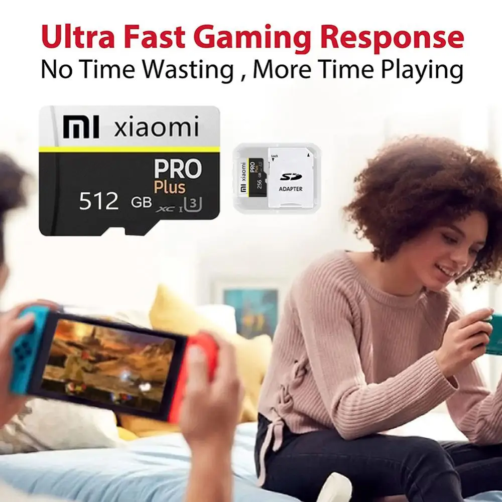 Mijia Xiaomi 2TB Memory Card 1TB Micro TF SD Card Class 10 SD/TF Flash Card 128GB SD Card For Nintendo 64 Ps5