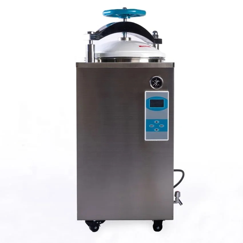 35L/50L/75L/100Lfactory Supplied Glass Bottle and Jars Sterilizer Use Vertical Steam Autoclave