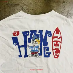 Vintage 70s/80s Hang Ten Surf Graffiti Character T-Shirt Sz S