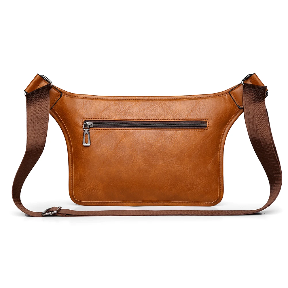 New casual and high-end style, large capacity waterproof men's chest bag, large capacity crossbody bag, shoulder bag for men