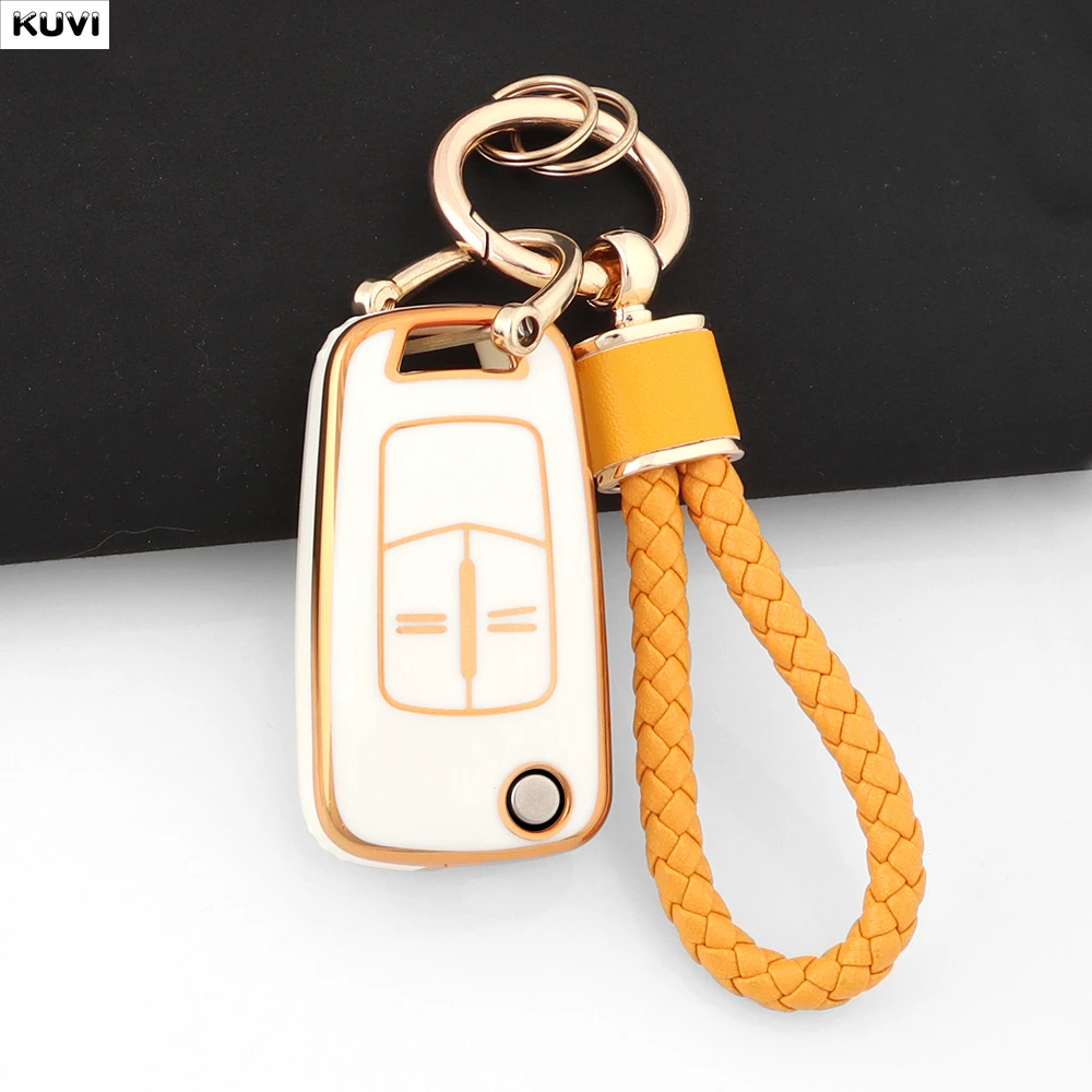2 Buttons Soft TPU Car Remote Key Cover Case Shell For Opel Vauxhall Astra J Corsa D Insignia Vectra C Zafira Signum Accessories