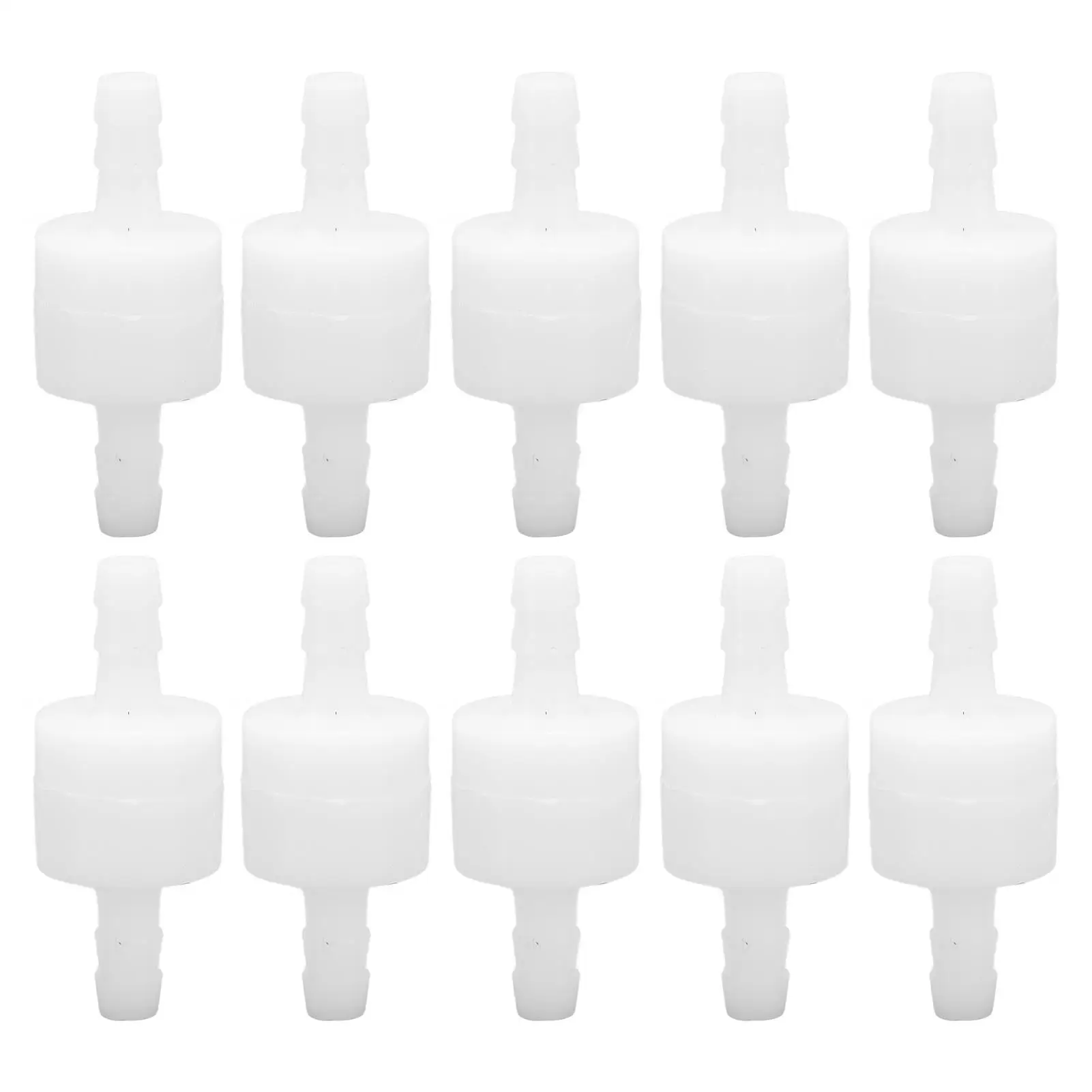 10Pcs PE Check Valve Single Way Non Return for Aquarium Pump for chemical Industry