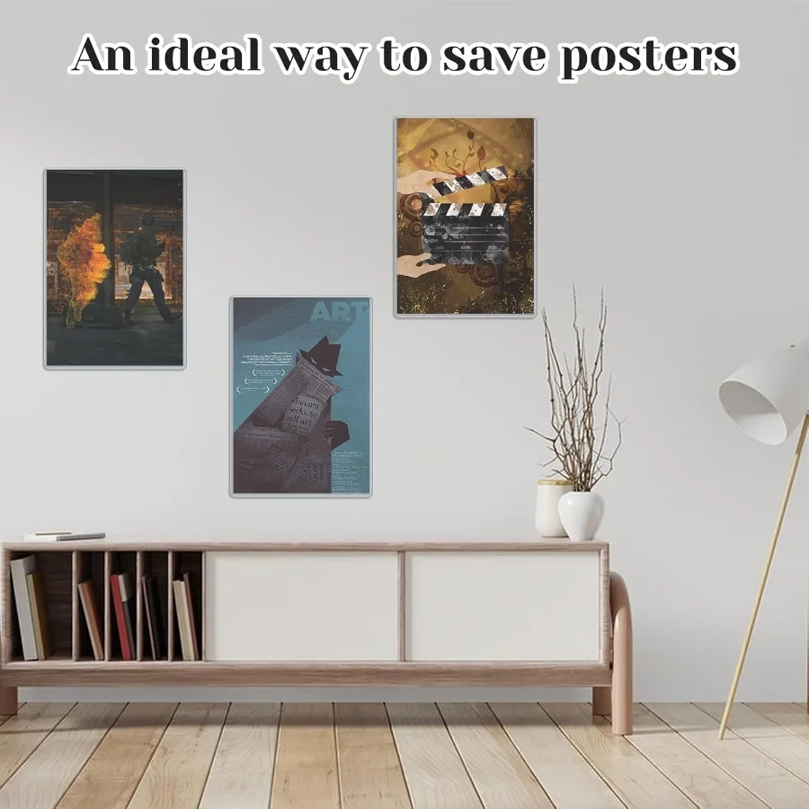 واقي الطباعة الصلبة مقاس 11 × 17 بوصة، واقي الورق الصلب المتين من مادة PVC لحماية المستندات البلاستيكية لمطبوعات الصور وشركة القائمة