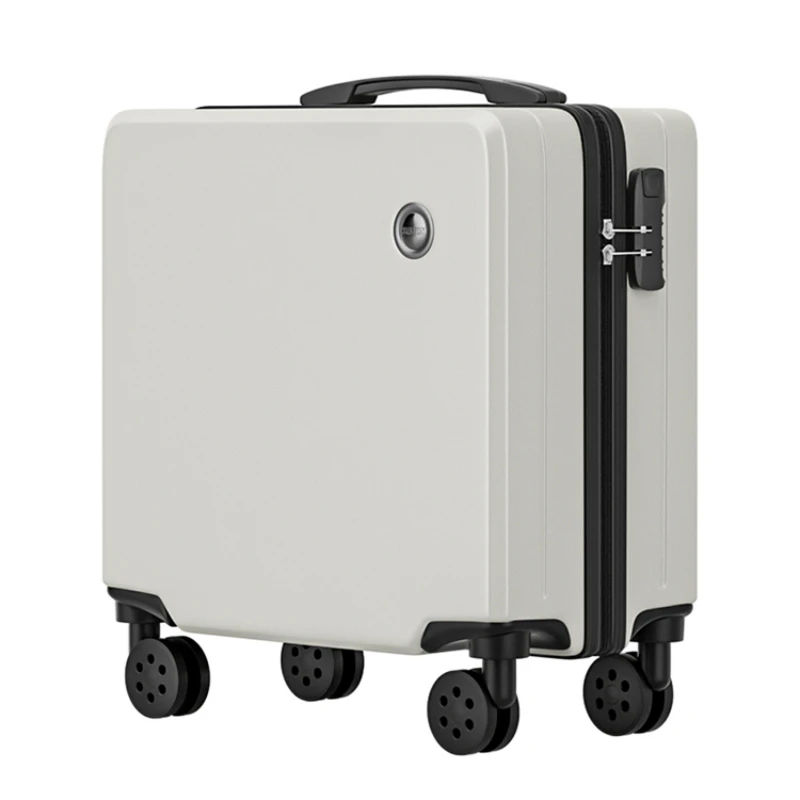 18/20 Inch Trolley Luggage Bag ABS+PC Student Lightweight Luggage Zipper Combination Lock Fashion Travel Suitcase on Wheels