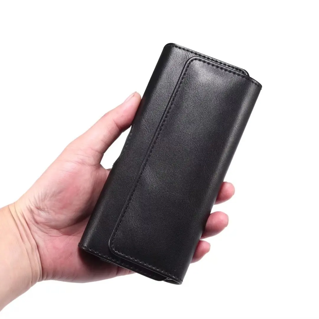 Belt Case for Samsung Galaxy Z Fold 4 3 2 5G Luxury Leather Pouch Waist Belt Clip Bag Holster Cell Phone Cover Fold4 Fold3