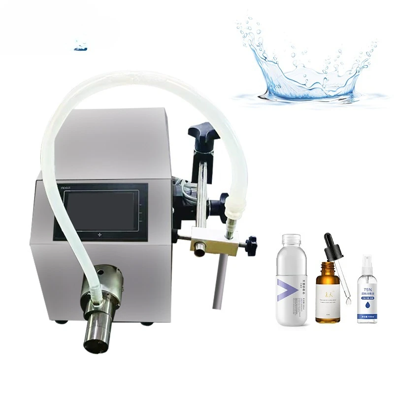 

Automatic electronic control perfume water juice beverage shampoo digital bottle liquid filling machine