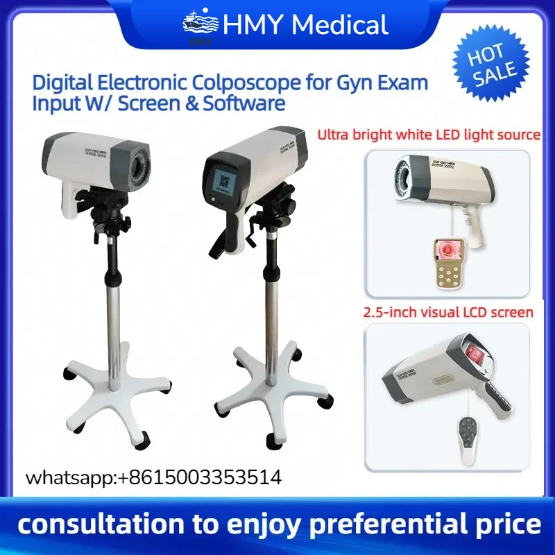 

Professional Digital Colposcope with LCD Screen & Computer Software for Hospital Clinic Cervical Cancer Screening