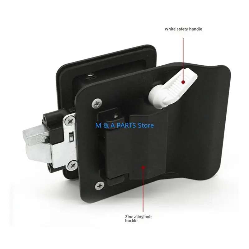 U1JF Corrosion Resistant Aluminum Trailer Entry Door Lock For Extreme Conditions