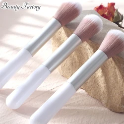 Single Makeup Brush Professional Highlight Blush  Loose Powder Brush Honey Powder Brush Ladies Makeup Tools