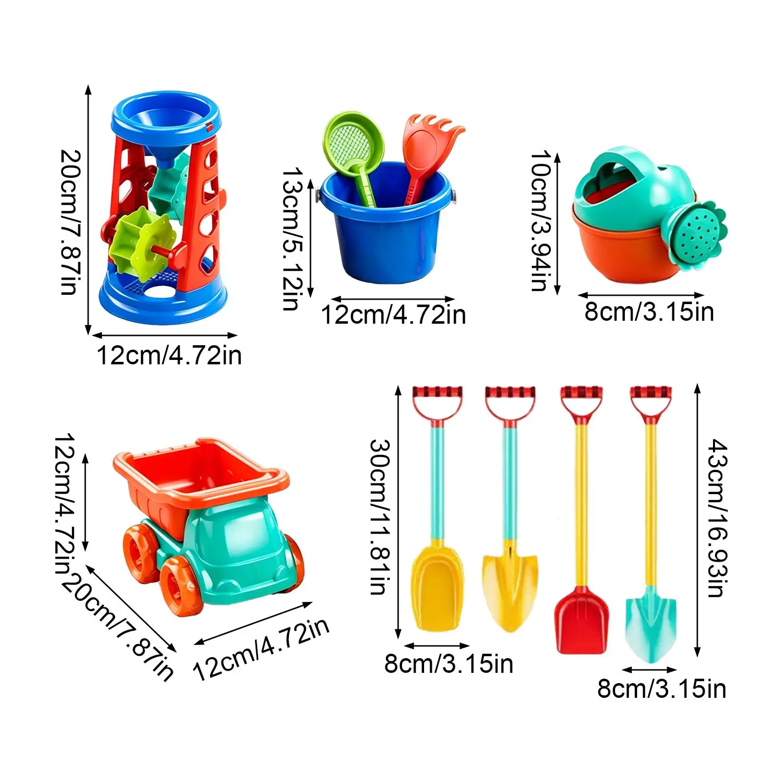 Set di giochi da spiaggia e sabbia per bambini gioco all'aperto_voghion.com
