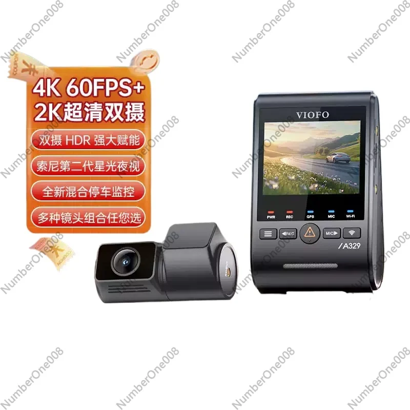 VIOFO A229 Plus 2K HDR Dash Cam, Dual STARVIS 2 Night Vision, 5GHz Wi-Fi GPS Voice Control