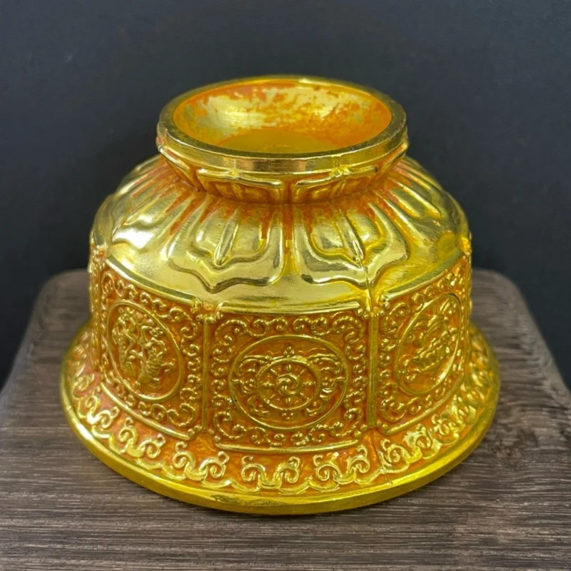 Antique Wholesale Gilding Eight Treasure Bowl Ornaments
