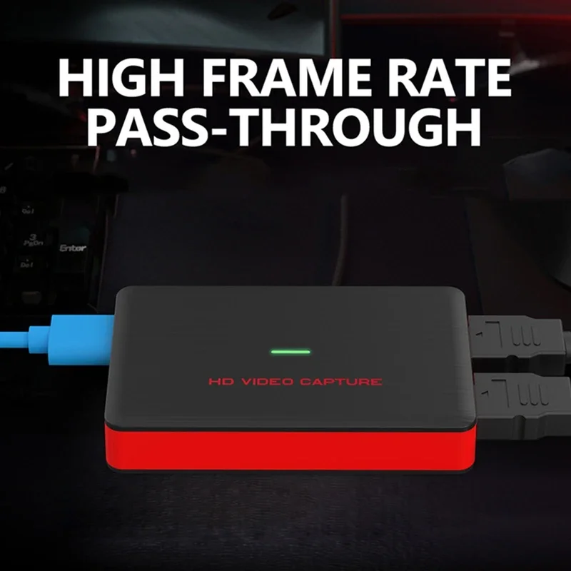 

USB3.0 Video Grabber Game Record for PS4 Xbox for Nintendo Switch Live Streaming