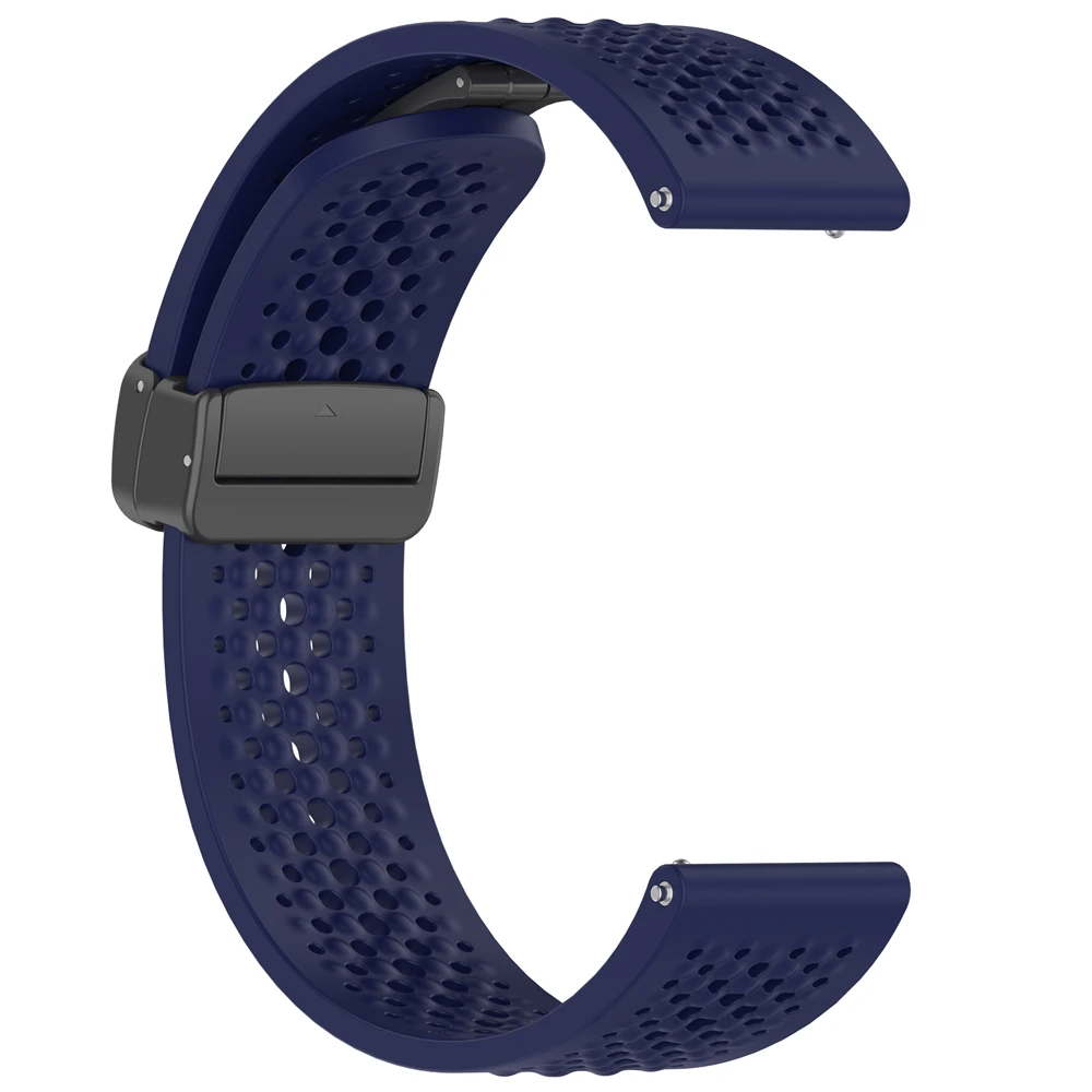20 22 mm für Garmin Venu 4 45 mm/Venu 3 2 SQ Vivoactive 5 6 3 4 Magnetschlaufe Silikonband Forerunner 265 255 165 570 645 Armband – Detail 22