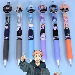 6Pcs/Set Anime Mechanical Pencil 0.5mm Automatic Pencil Office School Stationery supplies Birthday Gift