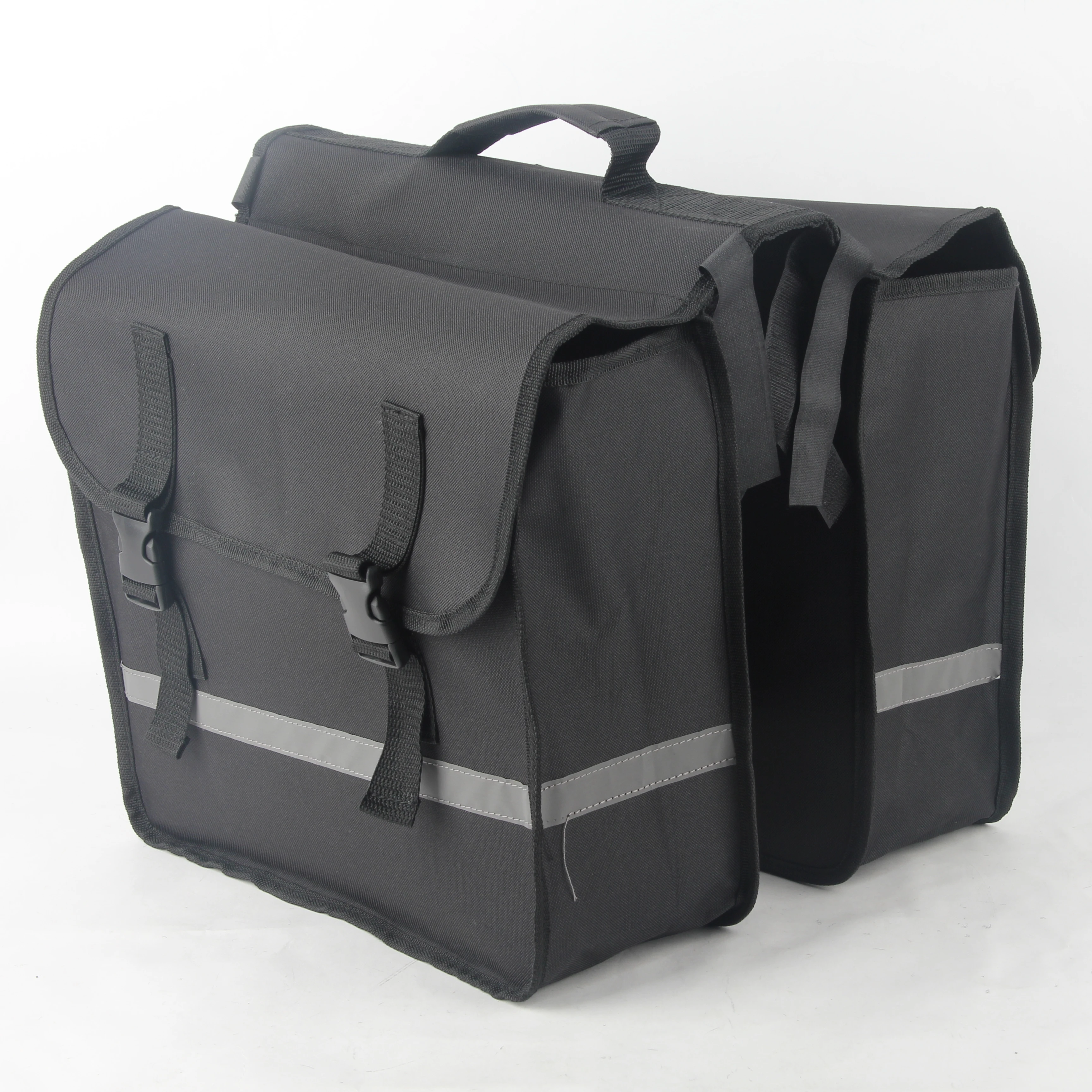 

STLF Simple Hot Selling OEM Factory Large Capcatiy Double Pannier Rack Bag for Bicycle Rear Rack