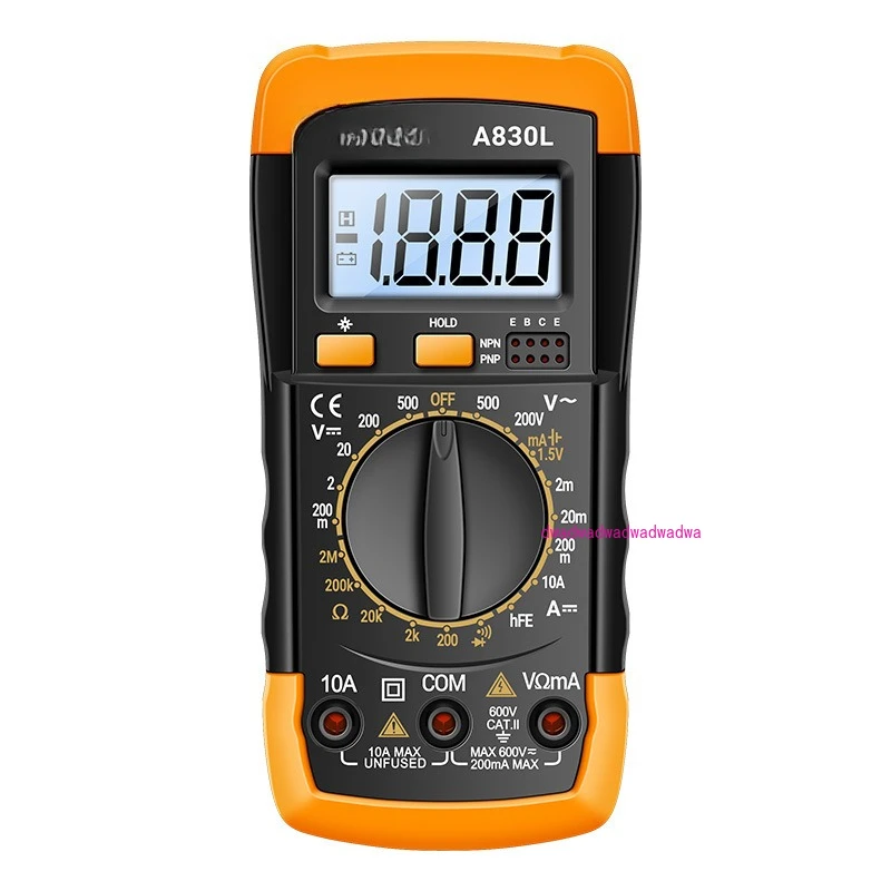 

Multifunctional Voltage Ammeter High Precision Digital Display Universal Meter