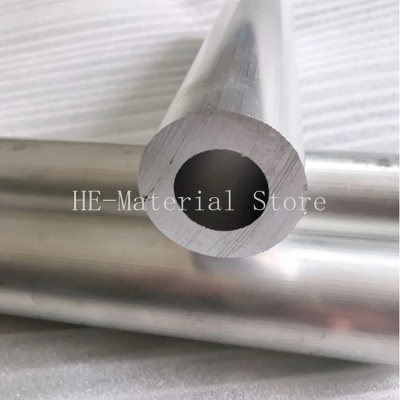 1Pcs Length 100mm 6061 Aluminium Alloy Tube OD 37mm Hollow Round Aluminum Pipe ID 15/19/20/23/31mm