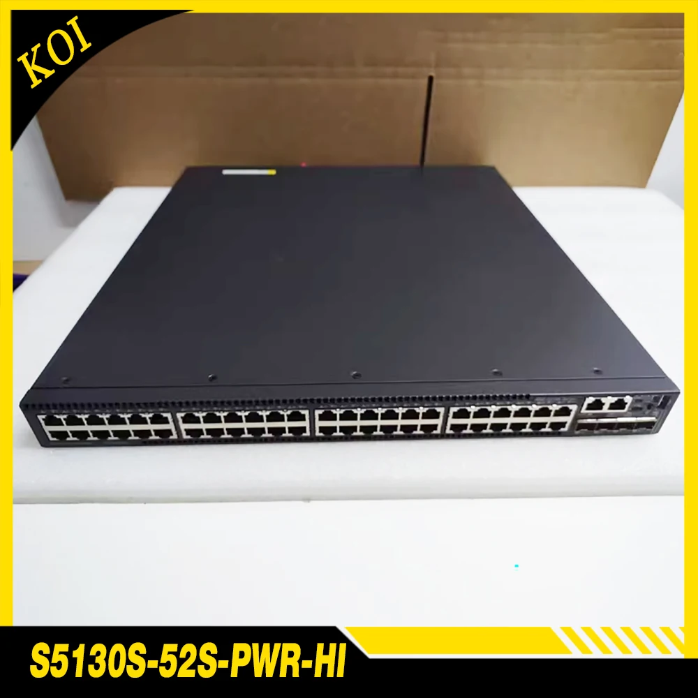 

For H3C S5130S-52S-PWR-HI 48 port Gigabit POE power supply 4-port SFP+10 Gigabit network switch