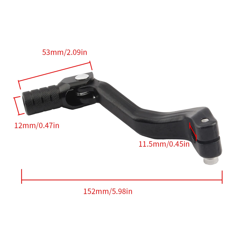 Palanca de cambio de marchas para motocicleta, accesorios universales para KTM, Suzuki, Yamaha, Kayo, 125, 140, 150, 250cc, ATV, Pit Dirt Bike,