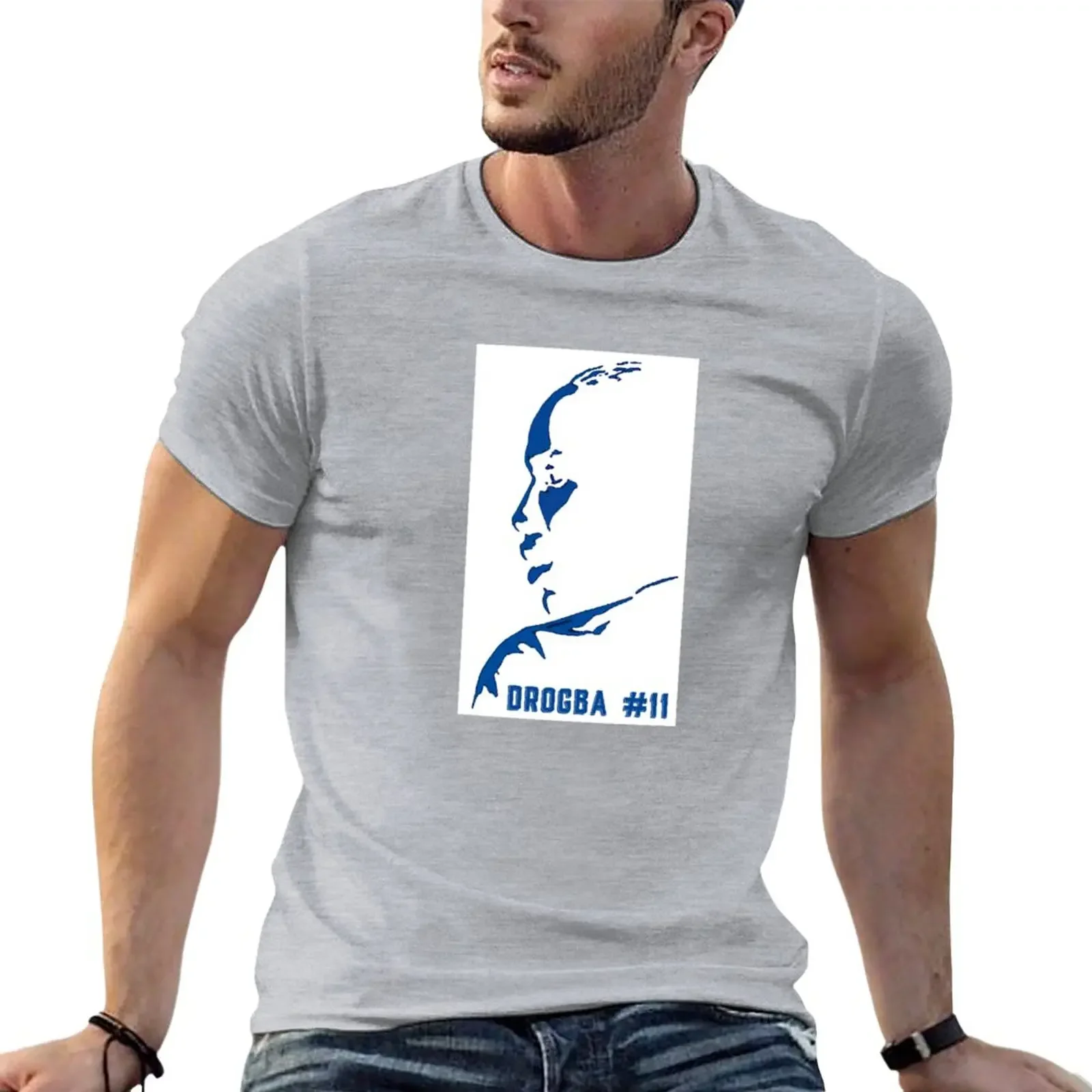 

Didierdrogba chelsea sticker T-Shirt customs design your own quick-drying workout shirts for men