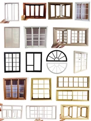 Miniature Sliding Door Dollhouse Furniture Accessories Miniature Window Model New Diy Miniature Dollhouse Accessories