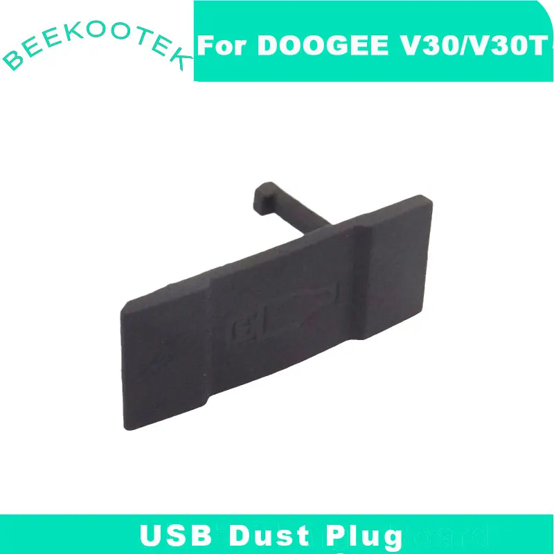 Nowa oryginalna wtyczka DOOGEE V30 V30T odporny na kurz USB typu C pokrywa Port ładowania z wtyczką przeciwpyłową akcesoria do smartfona DOOGEE V30T