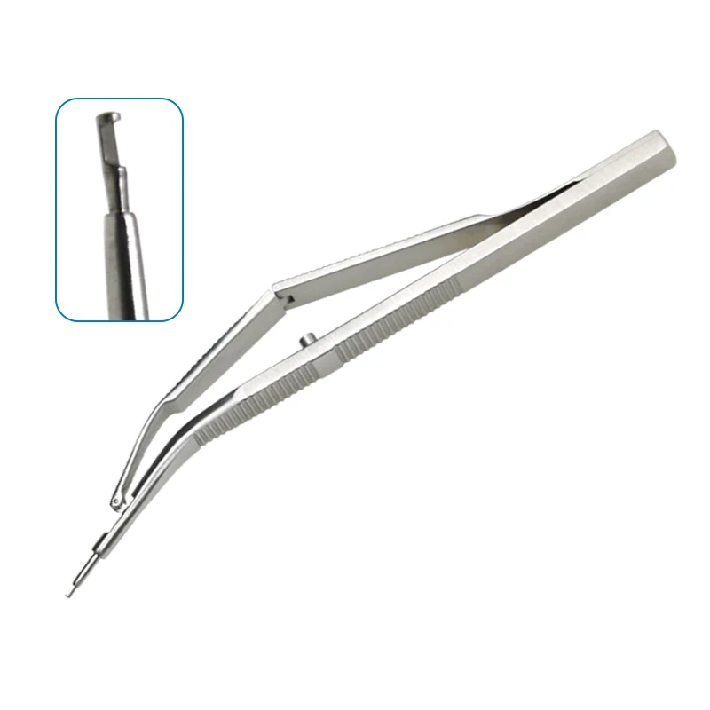 

Треугольный склеральный резак-пунш для трабекулеэктомии, из нержавеющей стали, высококачественный офтальмологический инструмент