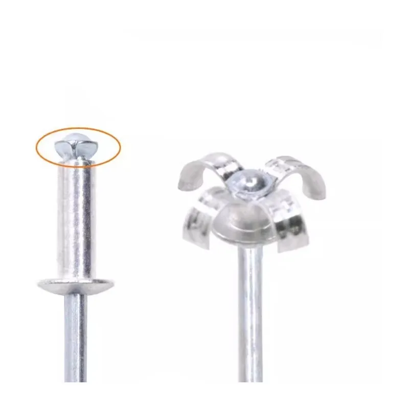20pcs M3.2M4 M5 Aluminum Cap Screw/Aluminum/Pull Rivet Car Rivet Core Pulling Rivets Aluminum Rivet Self-plugging Rivet