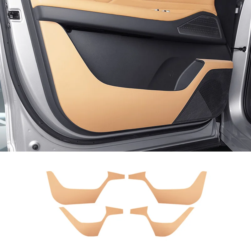 

Для Geely Galaxy Starship 7 EM-i 2025 дверная противоударная накладка, устойчивая к царапинам кожаная накладка для дверных панелей, автомобильные принадлежности