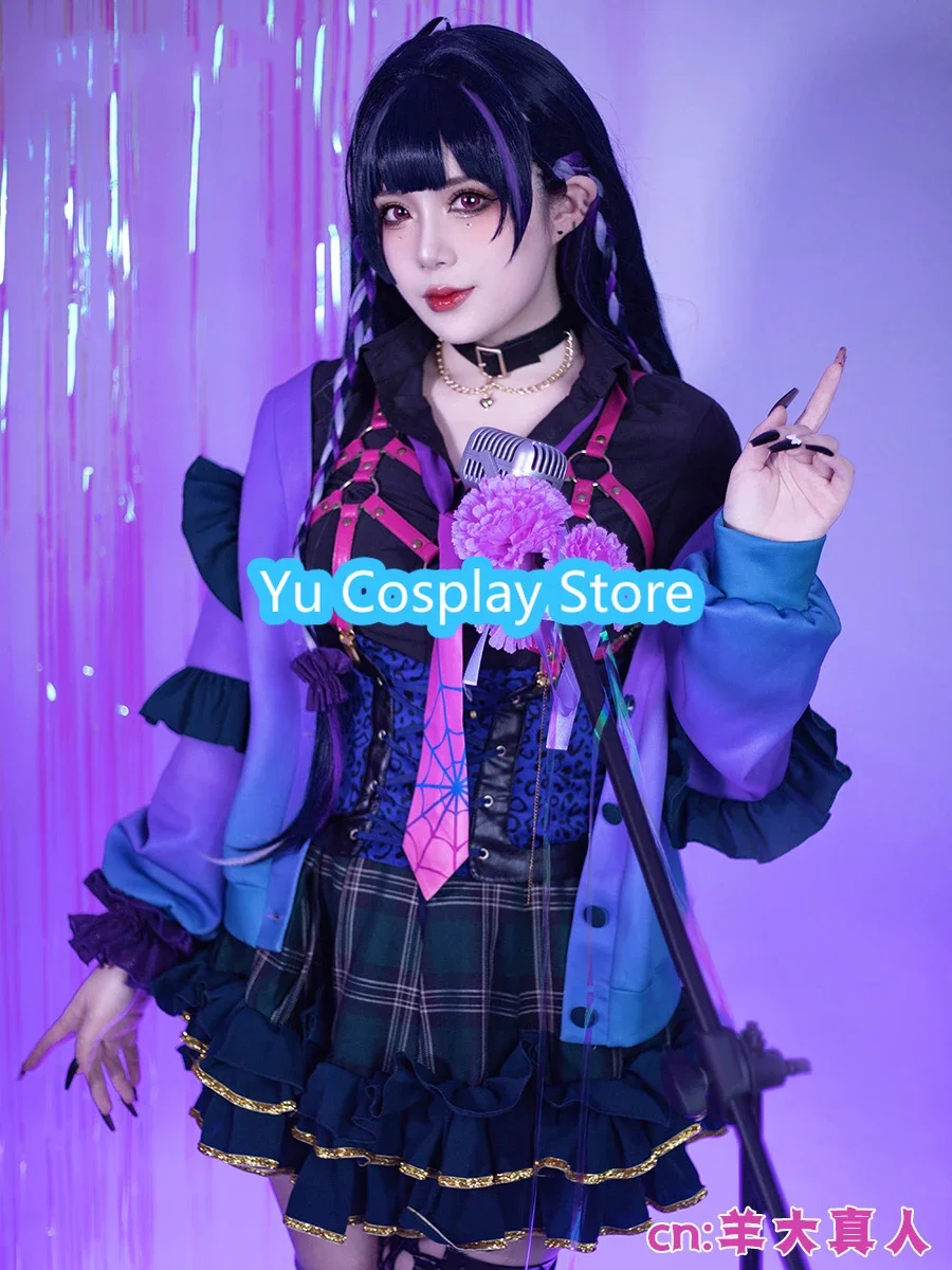 XSOLEIL Vtuber Meloco Kyoran Cosplay Kostüm Frauen Nette Party Kleid Anime Kleidung Halloween Uniformen Nach Maß