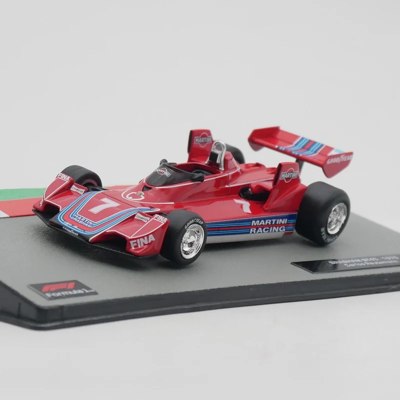 

Коллекция игрушечных транспортных средств Ixo 1:43 BRABHAM BT45 1976 Carlos Reutemann, литая под давлением модель автомобиля, металлический игрушечный автомобиль