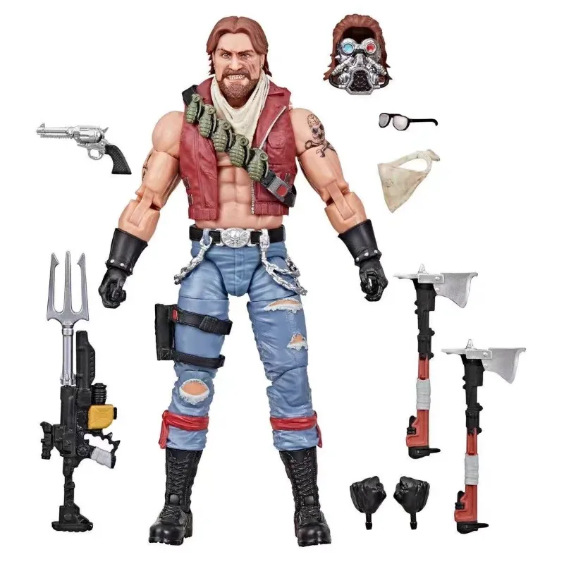 

Original Hasbro G.I. Joe Classified Series 167 Dreadnok Monkeywrench Action Toy Figure Model