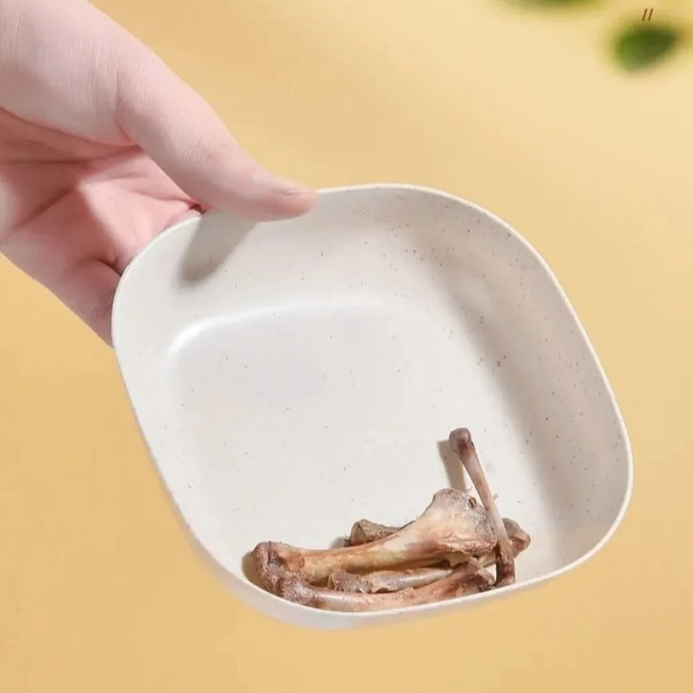 

10PCS Multifunctional Cake Dessert Plate Set Multicolor Household Fruit Plate Plastic with Storage Box Food Bread Pan