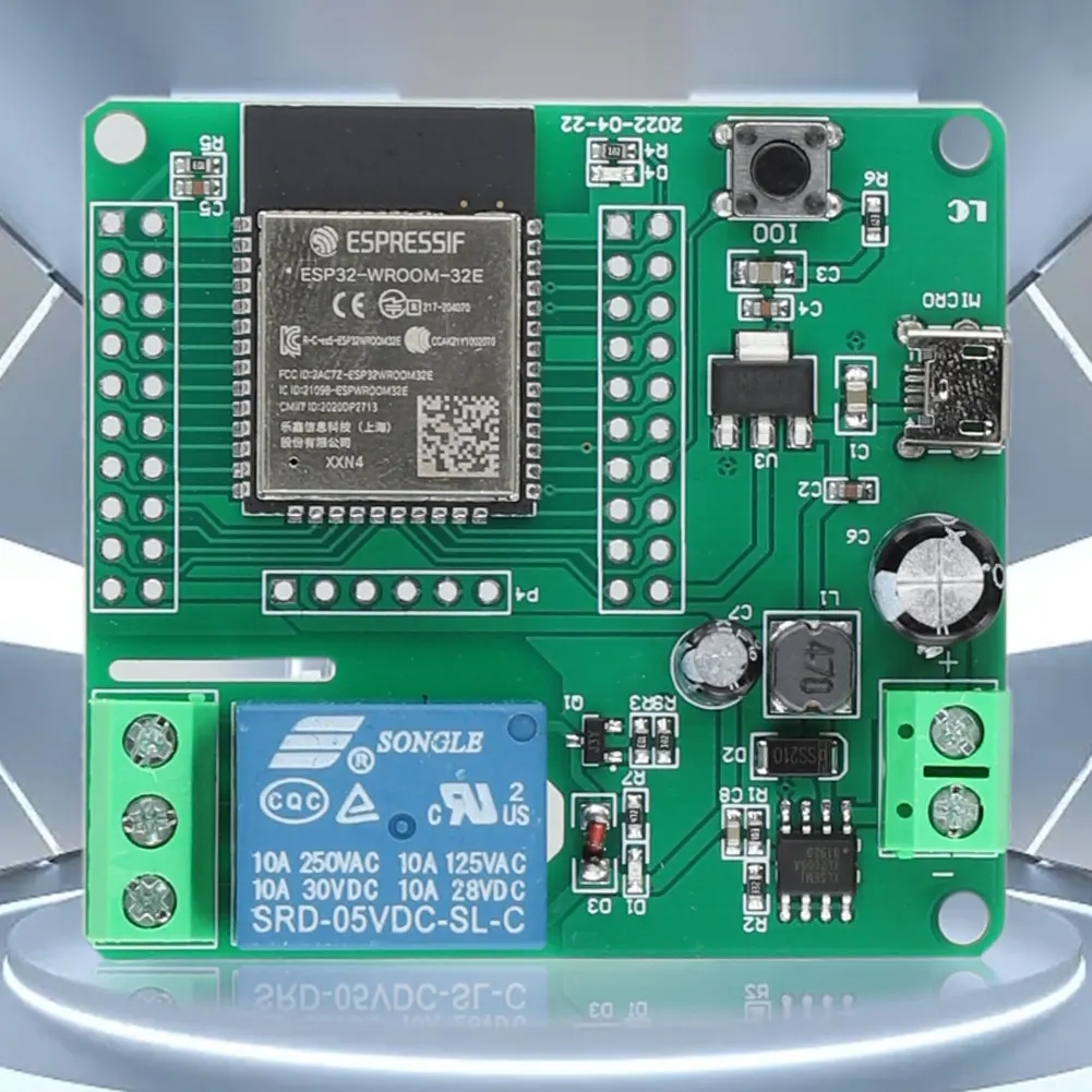 Modulo relè BLE compatibile con Bluetooth ESP32 WIFI modulo di alimentazione DC 5-30/60V modulo relè ESP32 WIFI BT BLE