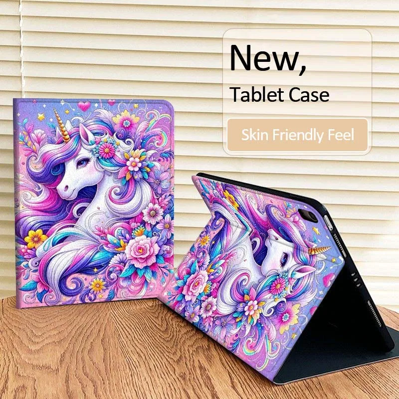 

Unicorn design pattern For iPad Pro Air Mini 1 2 3 4 5 6 7 7th 8th 9th 10th 11th 10.2 9.7 10.5 10.9 11 12.9 Tablet Case