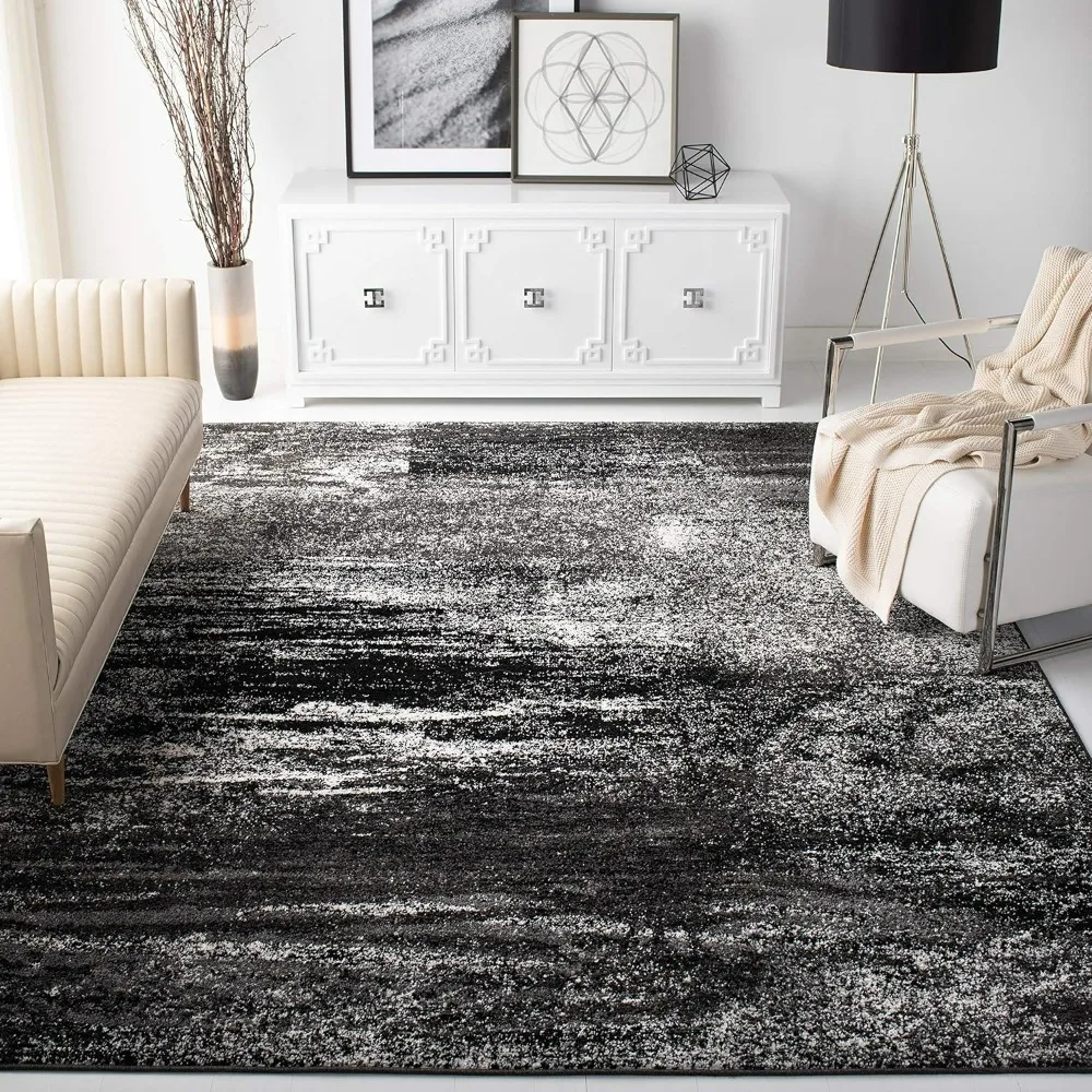 

8' x 10' Collection Area Rug, Abstract Design, Non-Shedding & Easy Care, Ideal for High Traffic Areas in Living Room, Carpet