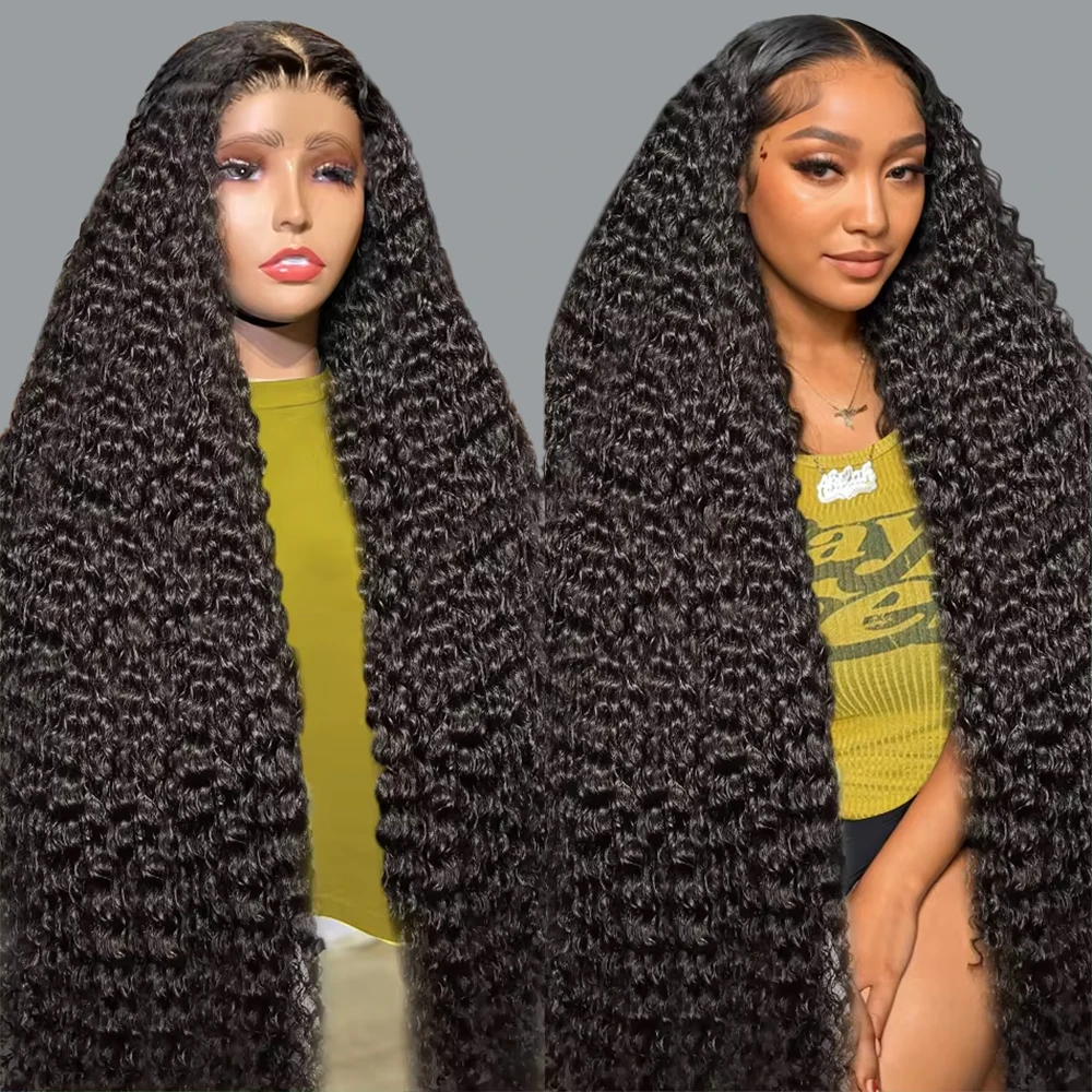 

Deep Wave 250 Density Human Hair Wigs 13x4 Glueless Human Hair Ready To Go Wig Remy Brazilian Human Hair Wigs For Women On Sale