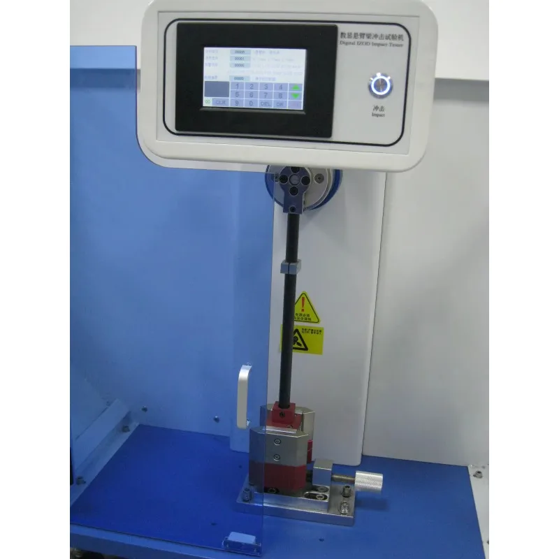 Labor Hochwertige SPS ISO 9854 Kunststoffindustrie Stärke Charpy Pendel Impact Tester für HDPE PPR U-PVC Rohre