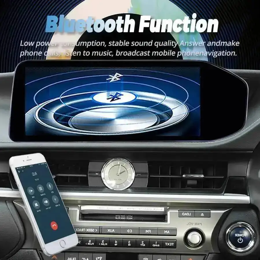 Android 112.3inch RHD Car Radio 4G Navi BT Carplay For Lexus ES ES300 ES250 ES350 ES300h 2013-2017 HU 4G WIFI Stereo Screen