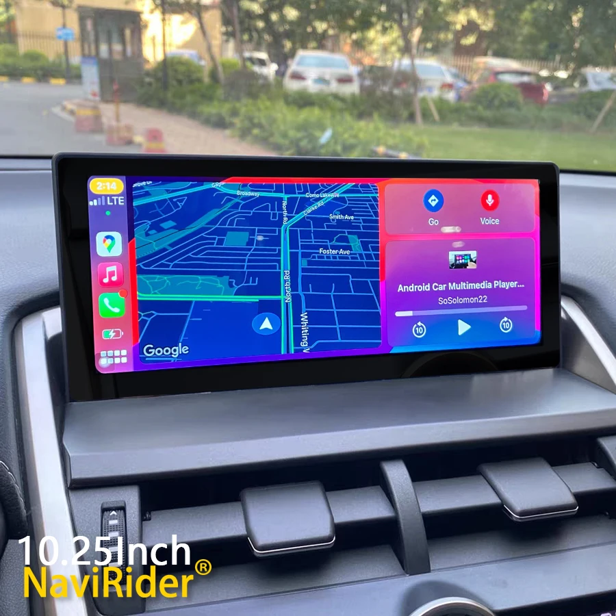 10.25inch Android Car Multimedia Player Carplay For Lexus NX200t NX200 NX300 NX300h 2017 NX 2014-2017 GPS Navi Stereo Head Unit
