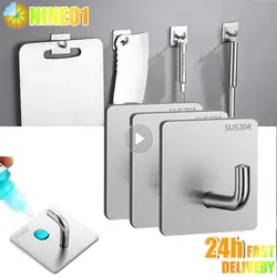 Towel Hanger 303 Stainless Steel Silver Bathroom Hardware Set Towel Rack Toilet Paper Holder Towel Bar Hook Bathroom Accessories