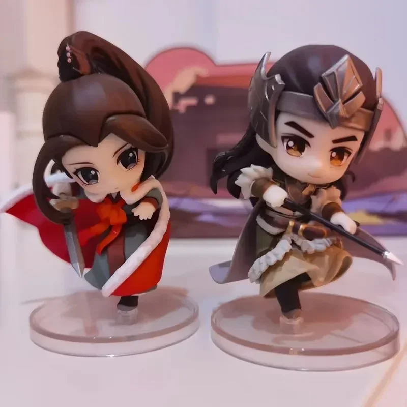 

The Long Ballad Model Doll Li Changge Ashina Chinese Drama Action Figure Q Version Collection Desk Decor Gifts Toys for Kids